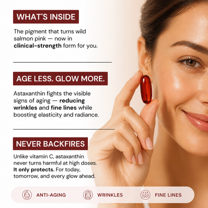 Onavya Astaxanthin 12mg Softgels for Skin Glow