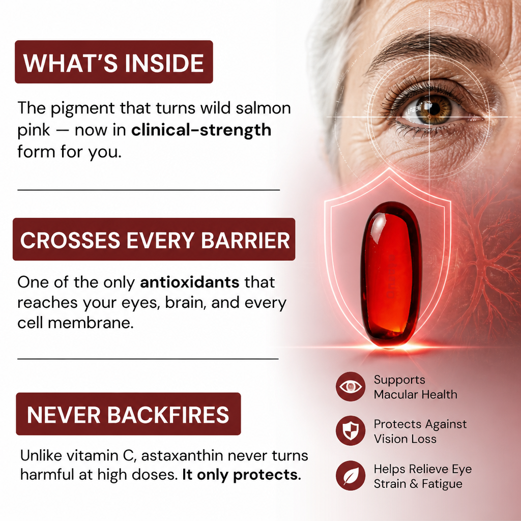 Onavya Astaxanthin 12mg Softgels for Vision