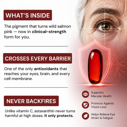Onavya Astaxanthin 12mg Softgels for Vision