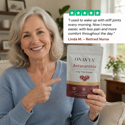 Onavya Astaxanthin 12mg Softgels for Joints